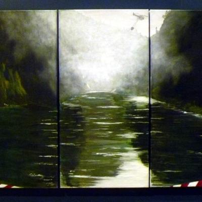 E Paitini Ana Ngā Manu Poisoning The Birds Whanganui River Pam Vernon Artist Justartnz1